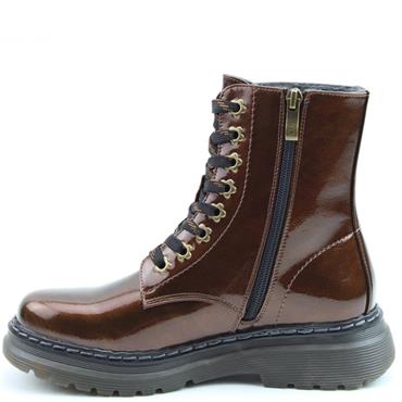HEAVENLY FEET WOMENS ANKLE BOOT - BRONZE